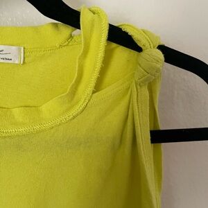 We The Free Lime Green Top